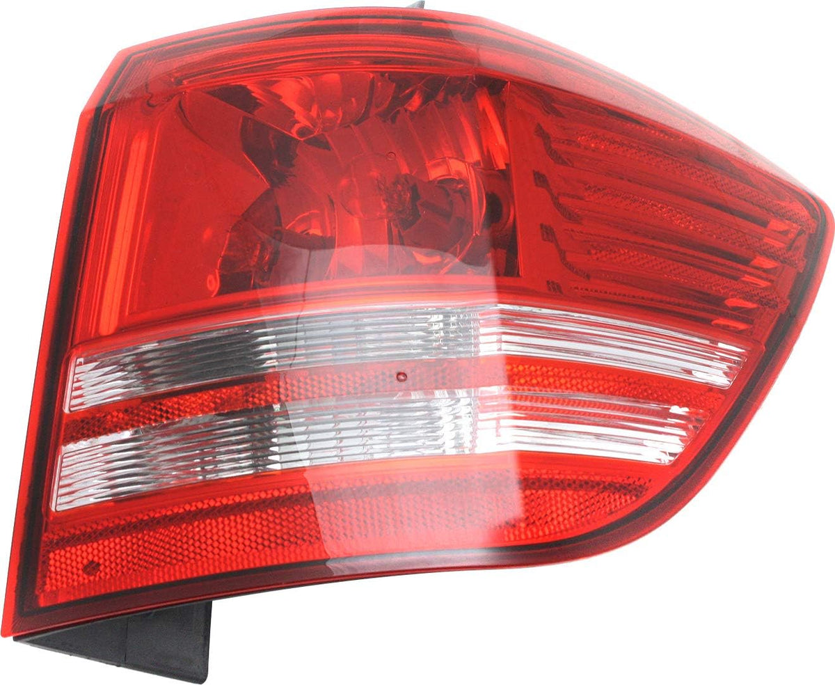 Tail Light Assembly Halogen with Turn Signal Light Bulb Passenger Side I6844