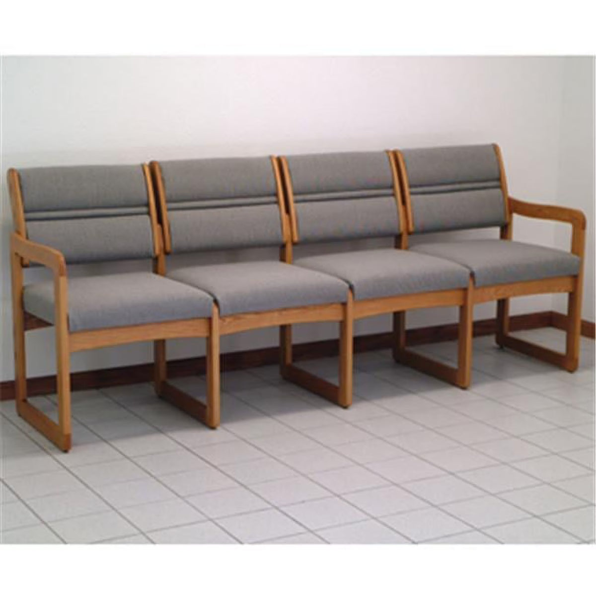 Charcoal Grey Four Seat Sofa N5756