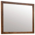 Rectangular Dresser Mirror Dark Brown T309