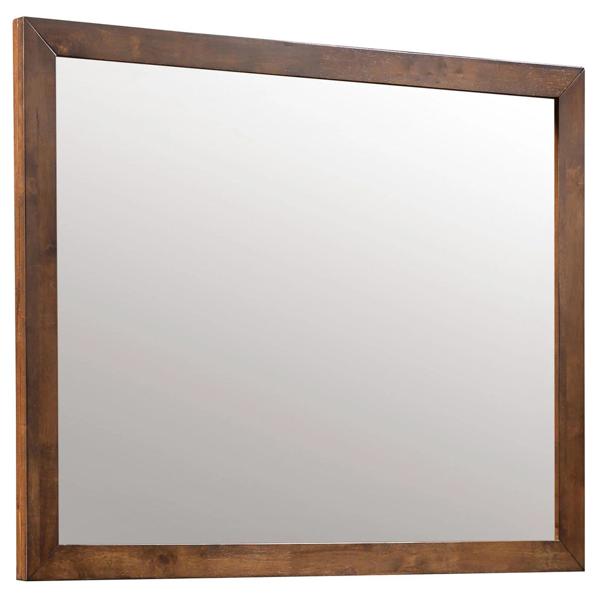 Rectangular Dresser Mirror Dark Brown T309