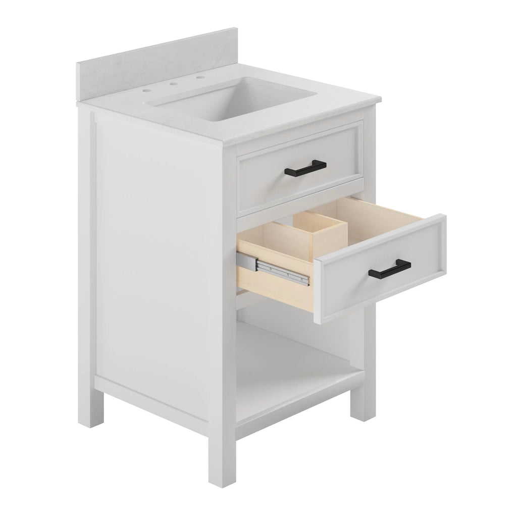24 Inch Bathroom Vanity with Ceramic Sink X12194