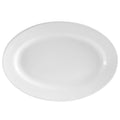 Super White Clinton Rolled Edge Serving Platter U592
