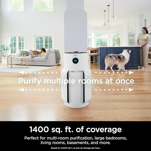 Air Purifier with HEPA Filter, Covers 1400 Sq. ft J748441