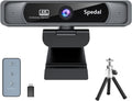 4K Webcam with Dual Microphones, 120° Wide Angle Zoomable Web Camera G52407