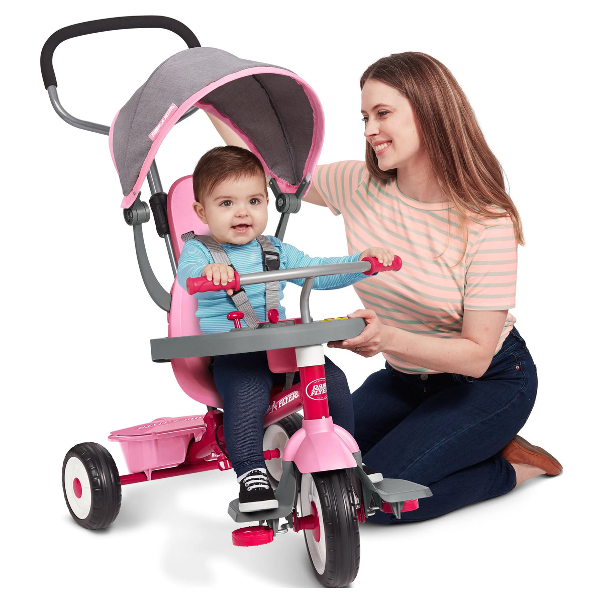 Red & Gray Convertible Tricycle M271780