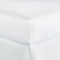 King White Fitted Sheet O8076