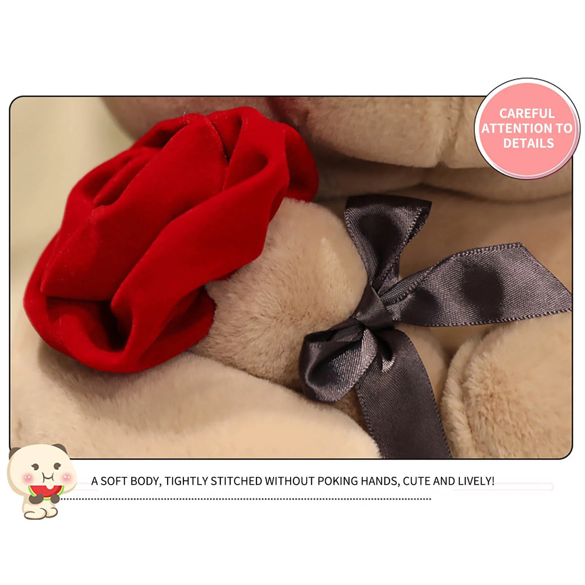 Plush Teddy Bear Stuffed Animal Doll 23cm M44425