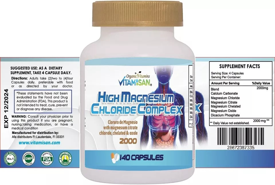 Magnesio 140 Capsulas I4279