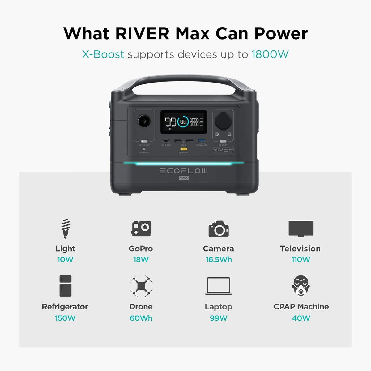 River 600 Extra Battery 288Wh X232097