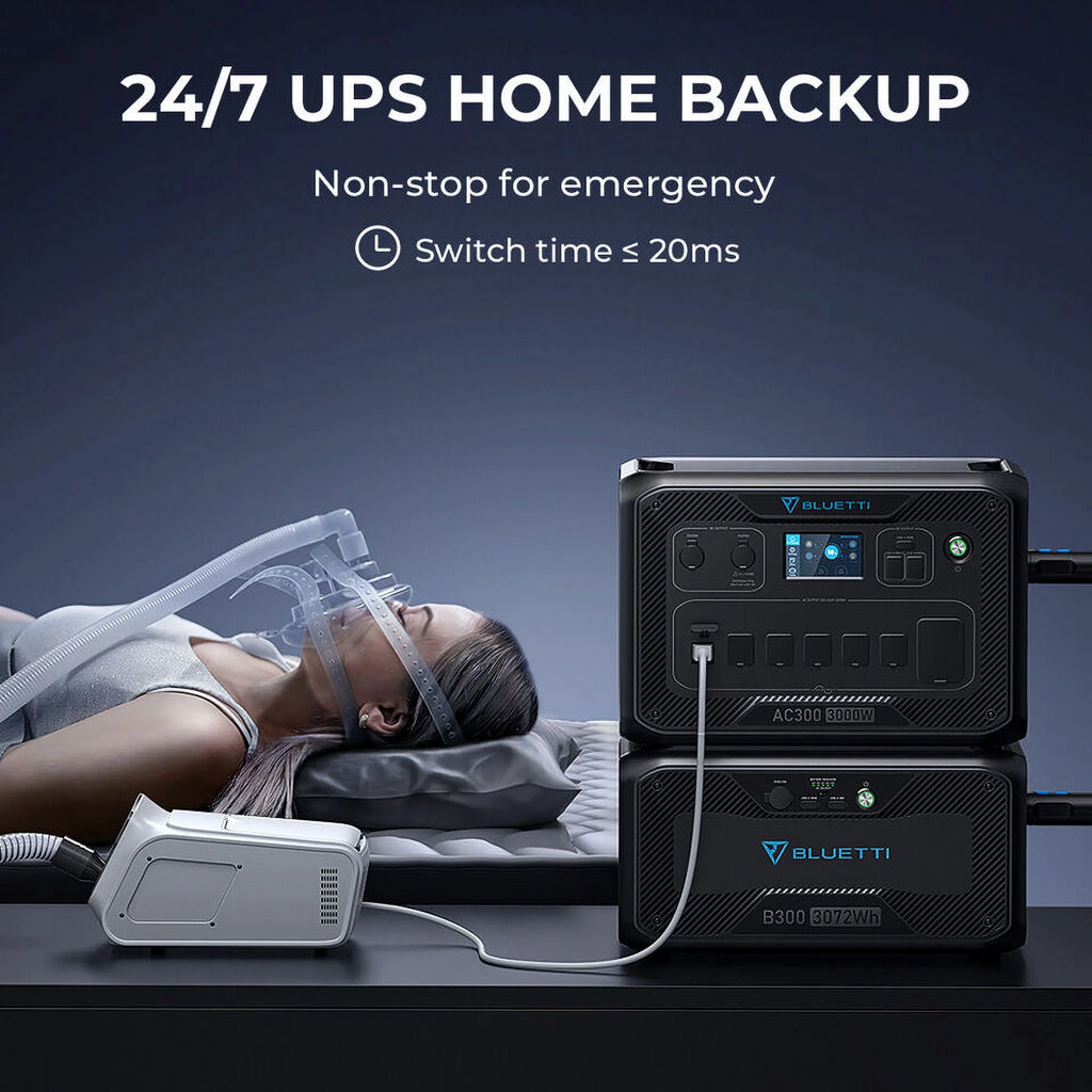 3072Wh LiFePO4 Power Station O773
