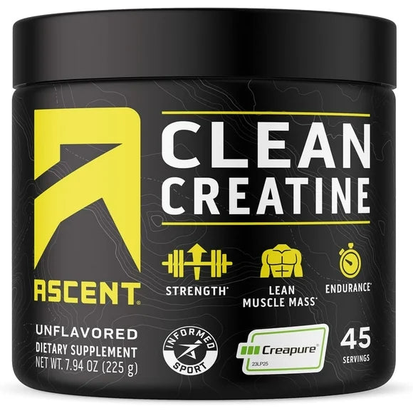 Unflavored Creatine Monohydrate Powder 45 Servings M17417