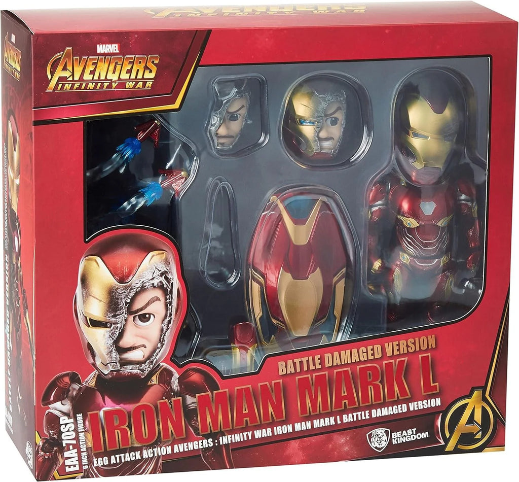 12" Iron Man Battle Damaged Action Figure W1150