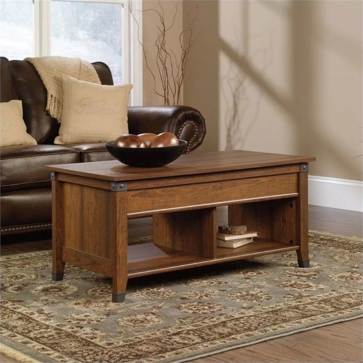 Lift Top Coffee Table in Washington Cherry H16566