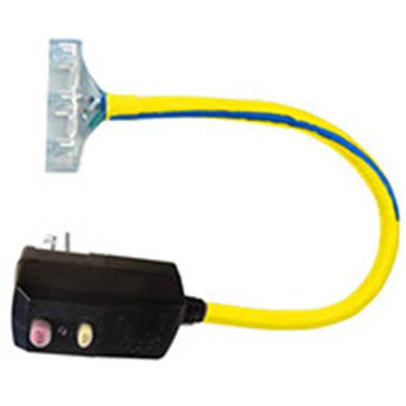 Yellow & Black 15 Amp GFCI Power Block, Case of 6 S71885
