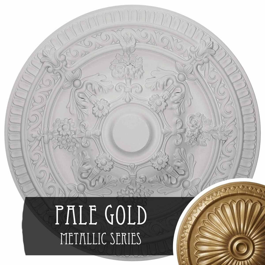 Vincent Ceiling Medallion (pale Gold) X847736