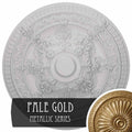 Vincent Ceiling Medallion (pale Gold) X847736