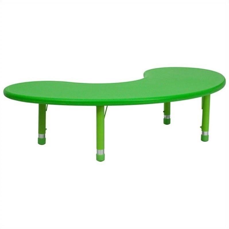 Green Adjustable Activity Table T18700